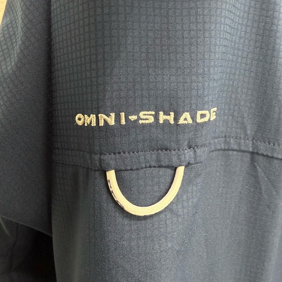 Columbia PFG size XXL Men’s Blue Button Down Long Sleeve Outdoor Fishing Shirt - Picture 7 of 10